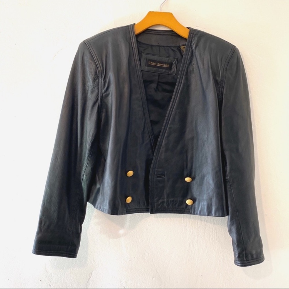 Vintage Lambnappa Leather Jacket